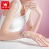 OLEVS Ultra Thin Quartz Watches for Woman Original Solid Steel Strap Auto Date Waterproof Fashion Elegant Ladies Wristwatch