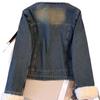New Velvet-Lined Denim Slimming Jacket – Winter Warmth, Retro Style