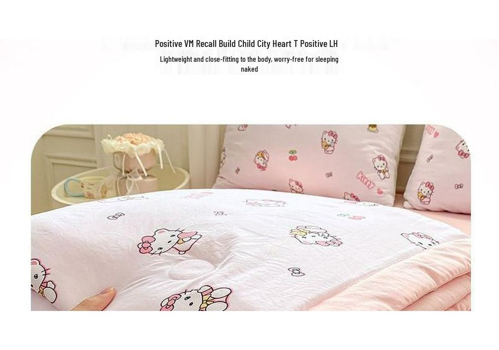 Xinjiang Cotton Summer Quilt - Double or Single Air Conditioning, Machine-Washable, Dorm-Friendly, Lightweight Cool Quilt