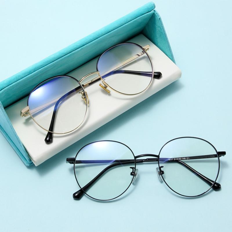 -1.0 -1.5 -2.0 Bis -6.0 Runde Fertige Kurzsichtigkeitsbrillen Herren Damen Metallbrille Rezept Schüler Kurzsichtigkeitsbrille