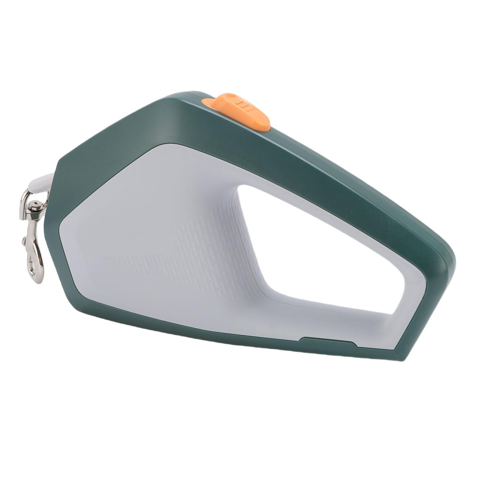 

Retractable Pet Leash Comfortable Grip High Strength Nylon Rope Safe 16.4ft Dog Walking Leash for Outdoor Walking Green