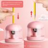 Electric Pencil Sharpener Electronic Stationery Set Erasers Mechanical Cleaner Kit For Children Art School Supplies