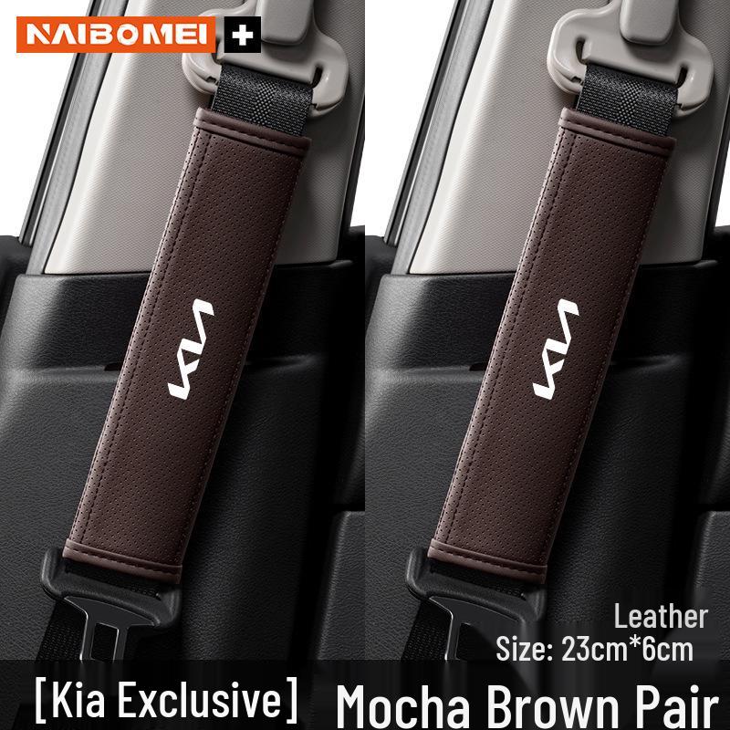 Kia Compatible Car Seat Belt Shoulder Protector for K2, Cerato, K3, Sportage, K5, Forte, K4