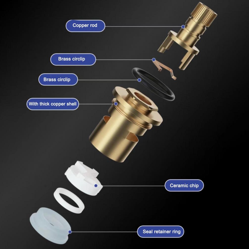 Washing Machine Faucet Brass Water Stop Quick Opening Angle Valve