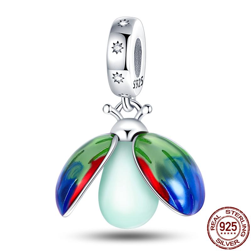 100% 925 Strerling Silver Bee Series Charms Fit Original Diy Bracelet Beads DIY Jewelry For Women