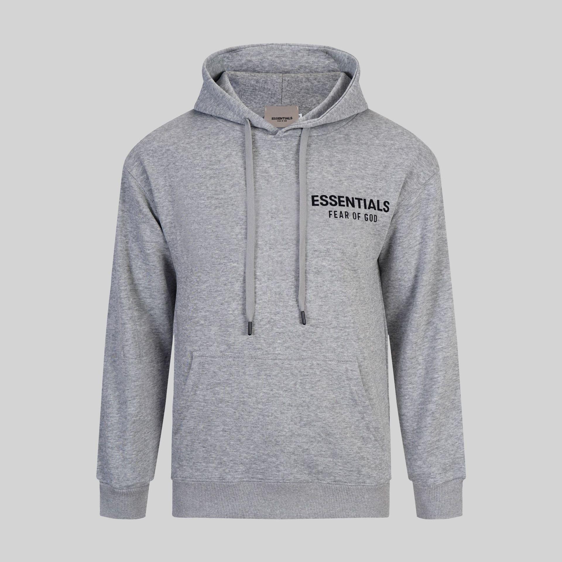 

Унісекс Худі з Довгим Рукавом FOG Essentials з Принтом - Бавовняна Тканина 350 г XXXL