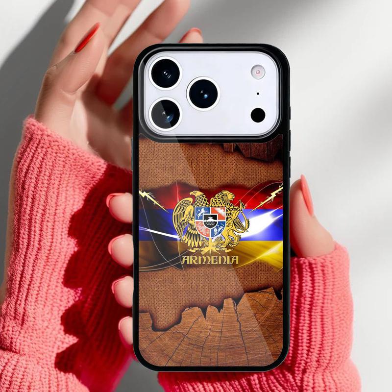 Armenia flag Phone Case for iPhone 17 16 15 14 13 Pro Max Back Cover for 12 11 Pro Coque