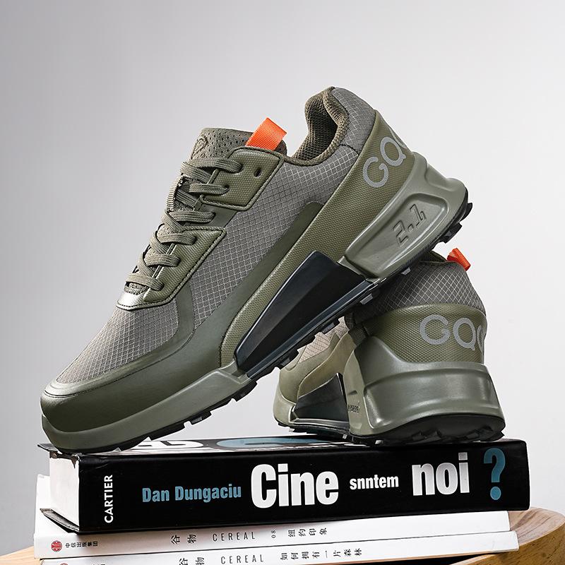 

2025 spring new mesh sports shoes off-road running shoes breathable cushioning outdoor waterproof high-quality hiking shoes men 39