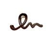 Retro Wavy Grab Clip Women's New High-end Hair Clip Back of the Head Large Hair Volume Big Shark Clip Headwear