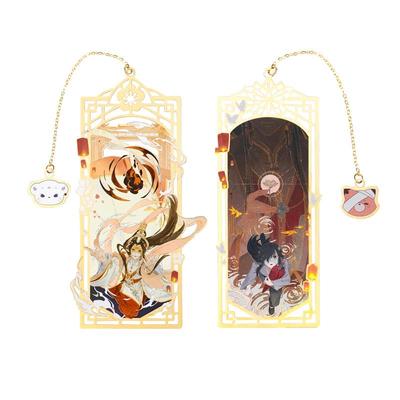 Anime Tian Guan Ci Fu Hua Cheng Xie Lian TGCF Cosplay Birthday Bookmarks Souvenir Tassels Pendant Decor Collection Cosplay Gift