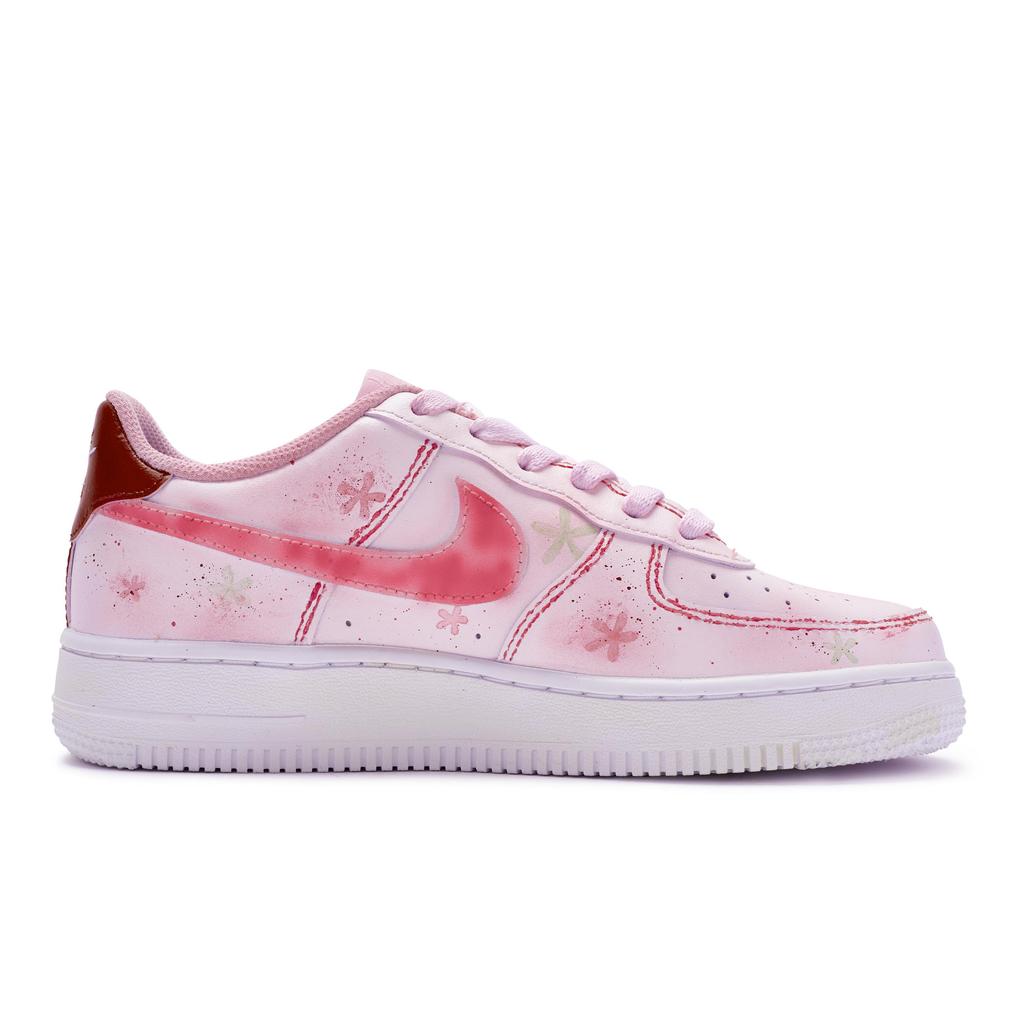 Nike Air Force 1 Low 811 Manufacturing Low top Skateboard Shoes GS Pink White Red DH2920-111(Team80-)