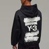 Y-3 GFX Hoodie Black Unisex Tops JN4882