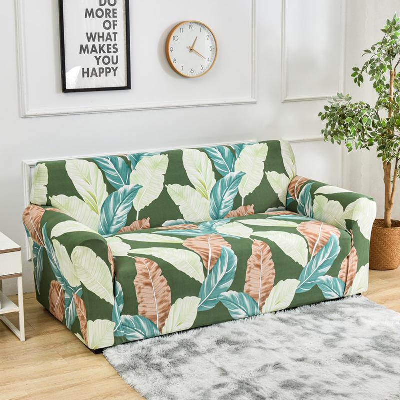 Soft Stretchy Sofa Cover for Corner Sofa L-shaped Sectional Sofa Full Wrap Slipcover for Armrest Sofa