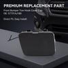 Front Bumper Spoiler Tow Eye Hook Cover Replacement Accessories 57731AJ180 for Select Model