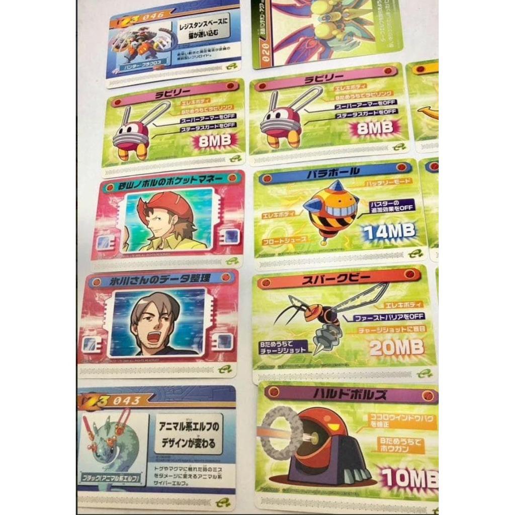 Used Rockman Rockman Card Rockman Exe Battle Chip