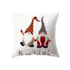 Merry Christmas Cute Dwarf Print Pattern Cushion Cover Home Living Room Sofa Decoration Polyester Pillow Pillow Cover
