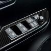 4Pcs Carbon Fiber Interior Door Control Cover Trim For Toyota Hilux 2015-