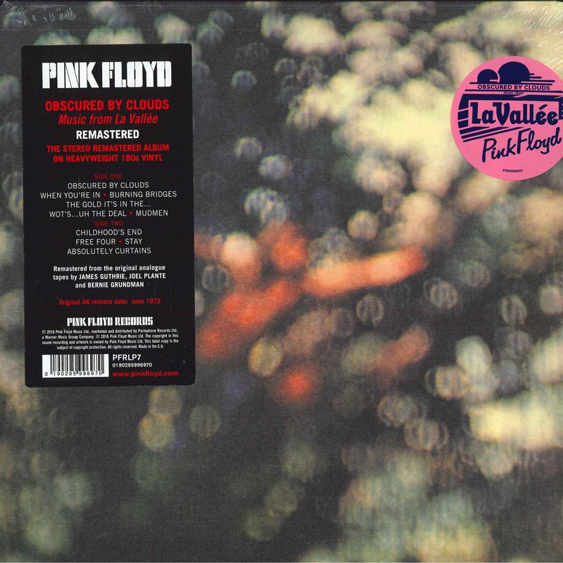 

LP Record PINK FLOYD - Obscured By Clouds PFRLP7 Pink Floyd Reco 2016 US Rock