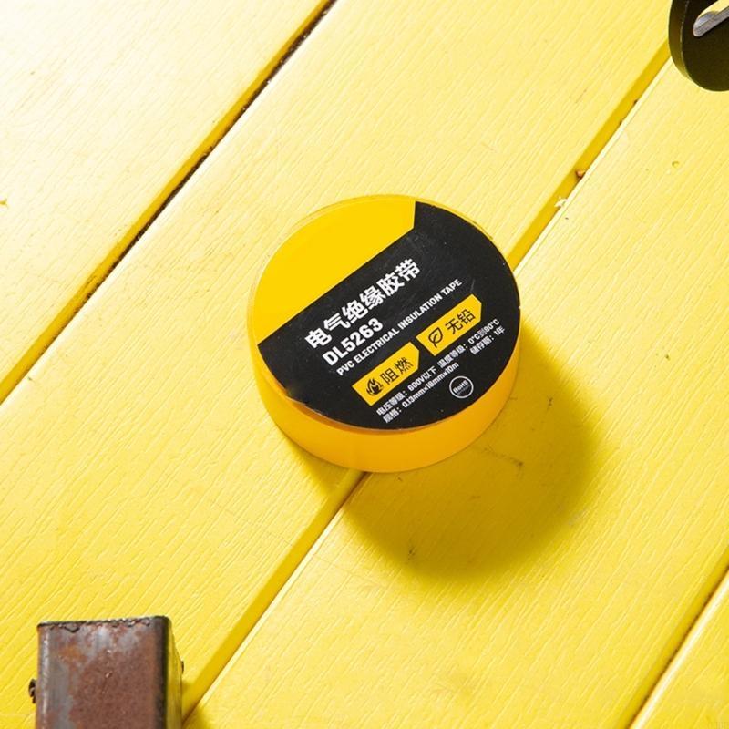 Multipurpose PVC Electrical Insulation Tape Roll for Secure Wiring In Home, Automotive, and Industrial Applications