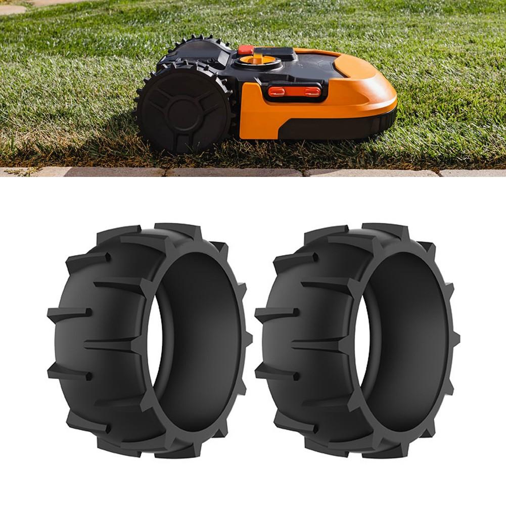 Neumáticos Premium de Caucho Natural para Cortacésped Robótico Banda de Rodadura Profunda y Robusta