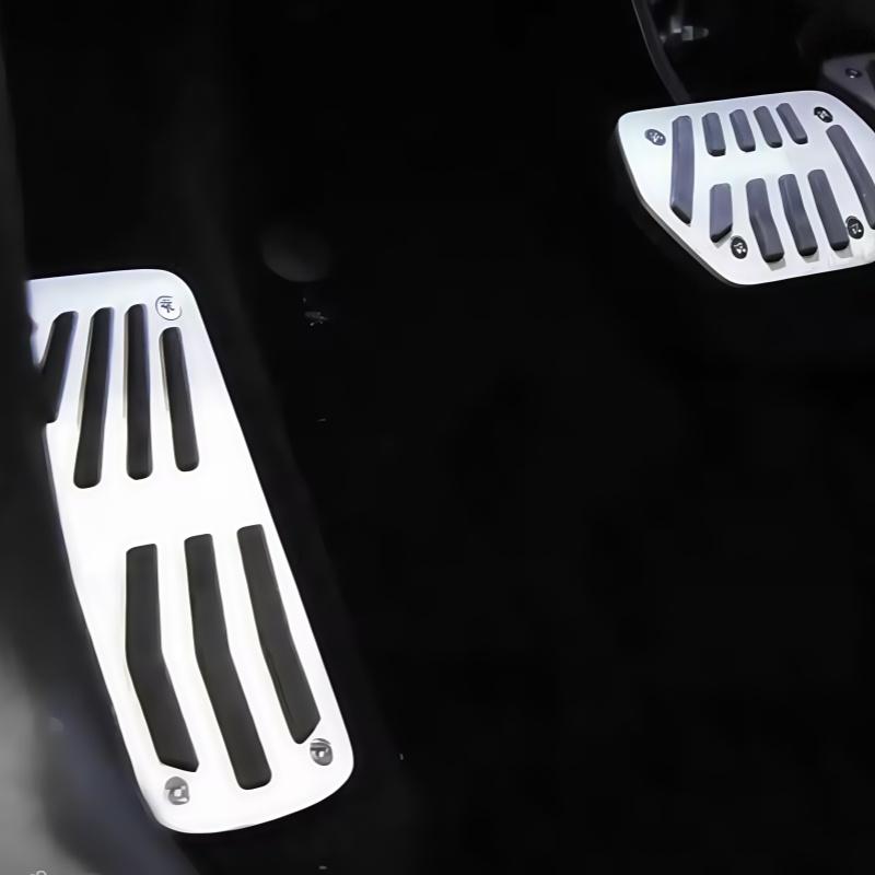 Auto Car Pedals Fit for Peugeot 2008 2013 - 2020 Foot Rest Dead Pedal Protection Cover Accessories