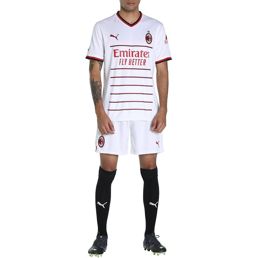 PUMA Soccer Jerseys Men's White Moderate Straight Fit 765834-02