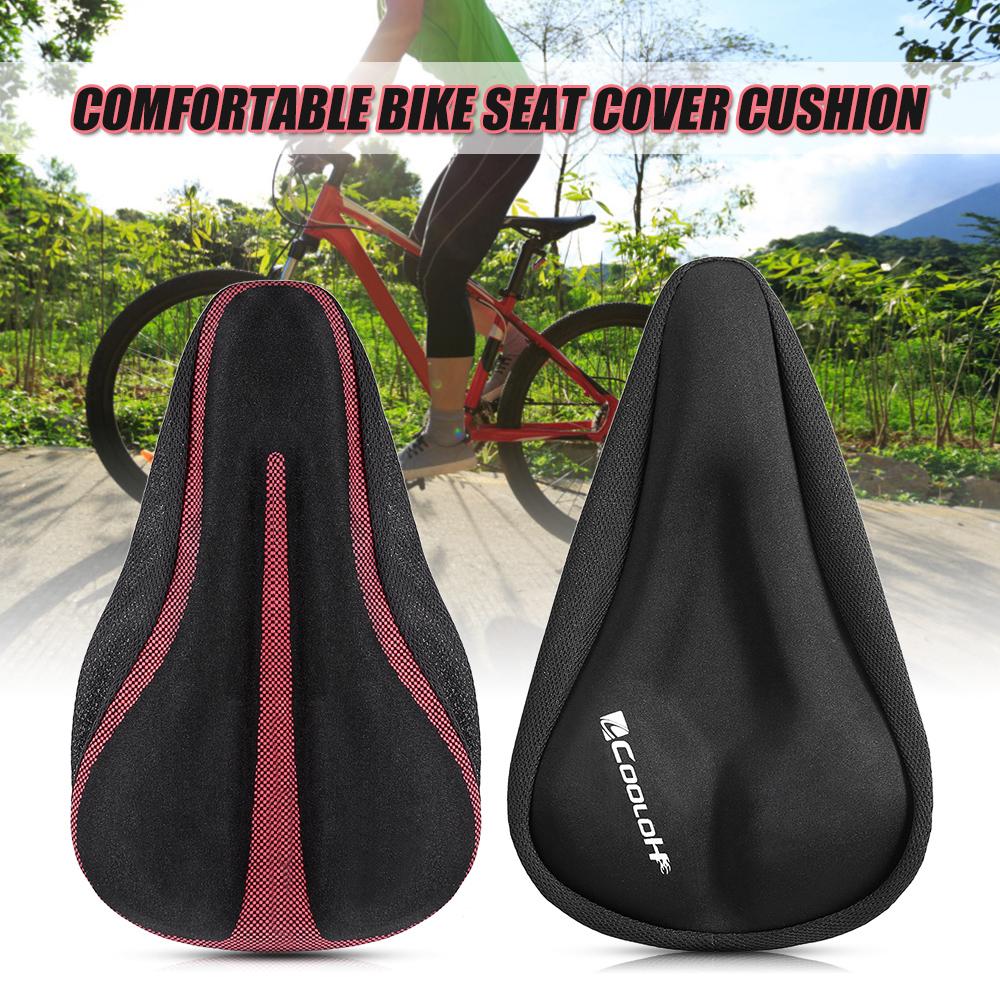 Подушка на сиденье велосипеда Чехол на сиденье велосипеда Силиконовый чехол Эргономичный удобный чехол на сиденье велосипеда для стационарного