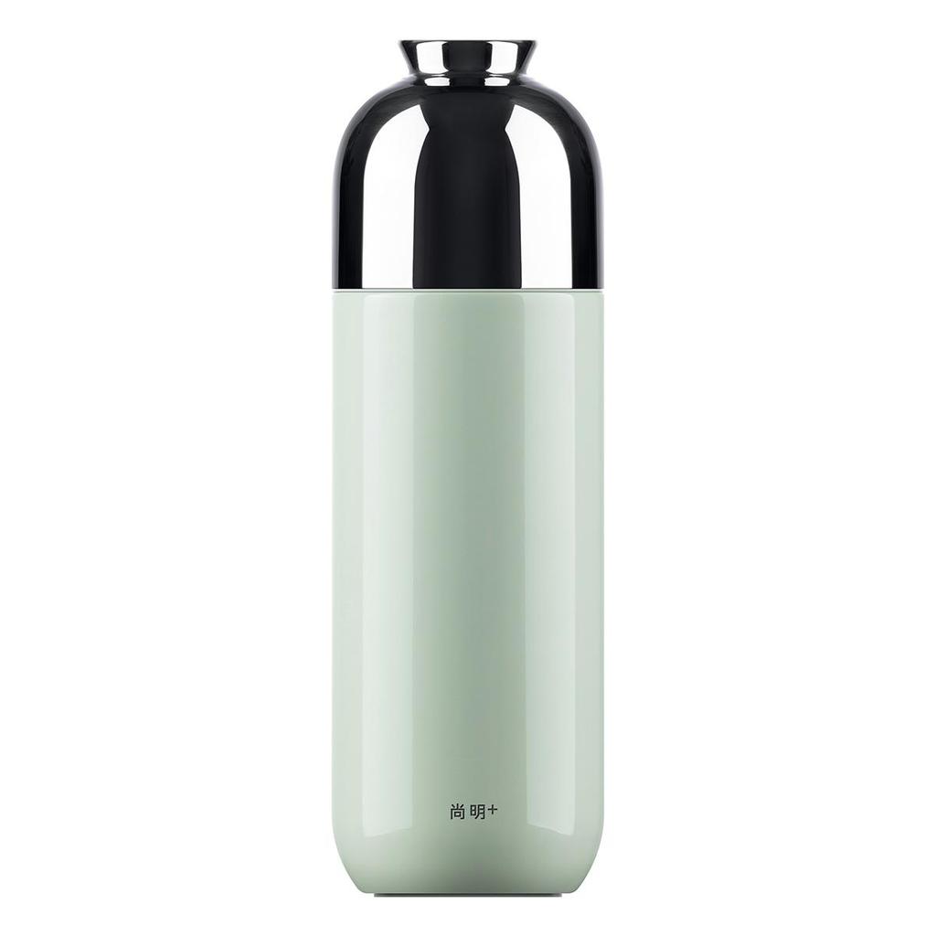 Fashion Titanium Coated Tea Tumbler with Infuser, Portable Thermos Cup 370ml with Gift Box