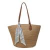 Bag Women's Large-capacity New Vacation Beach Bag Woven Bucket Bag Commuter Tote Bag