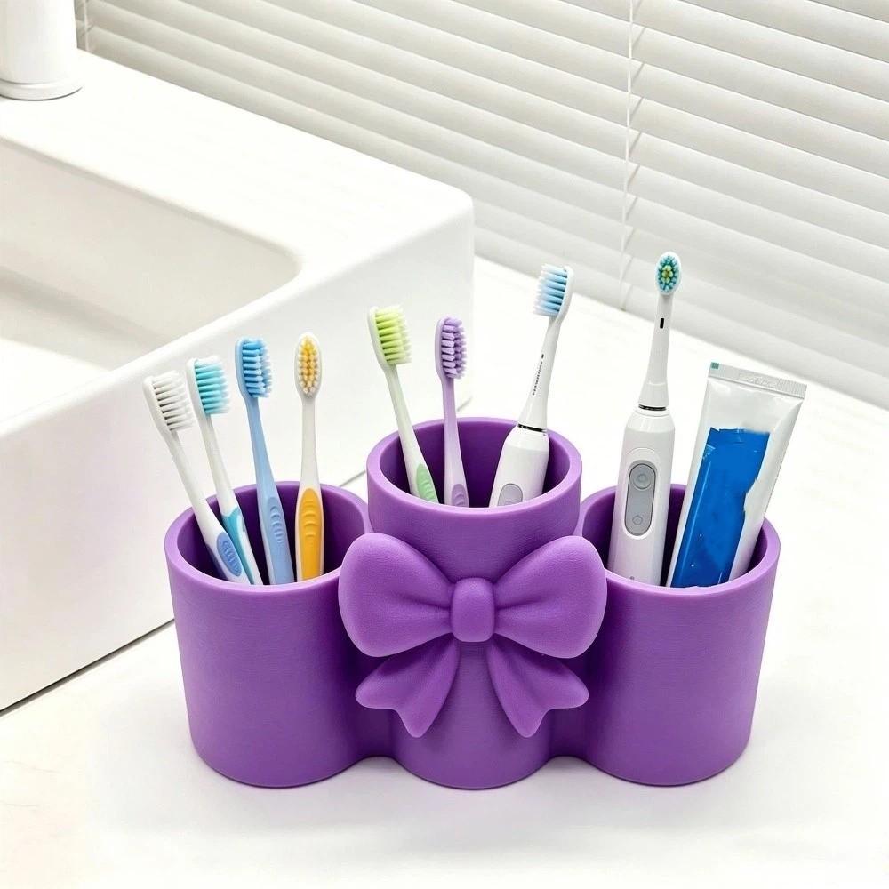 Ornaments Bow Storage Box 3D Printed Desktop Decoration Decorative Pencil Organizer Office Desktop