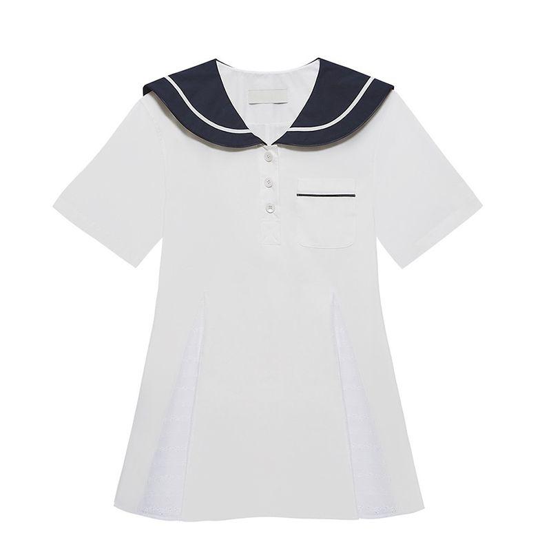 

Молодежное летнее ретро платье с коротким рукавом Ouni Ins Picture Color S