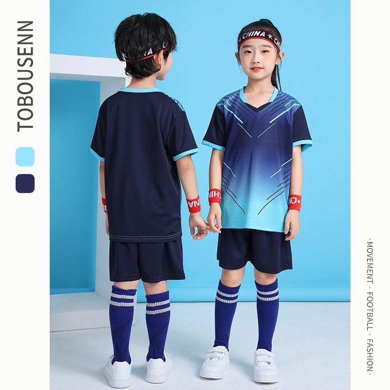 Kids Quick-Dry Sports Jerseys Badminton Table Tennis Volleyball Training