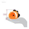 Sanei Boeki Plush Toy, Clownfish, W9xD12xH6.5cm