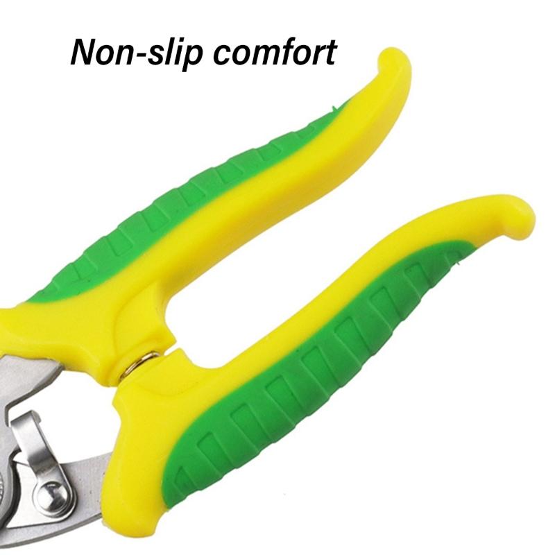 Professional Electricians PVC Insulated Wire Scissors, Sharpness Cutter Head, for DIYer Enthusiasts Safe Wire Trimming