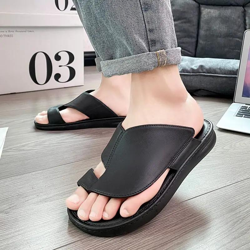 Fashion Beach Soft Male Slipper Men's Shoe Pvc Slides Platform Sabot High Quality Fashion Summer Sale Comfortable Casual 2025 Style Fun