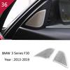 For BMW 3 4 Series 3GT F30 F32 F34 Car Styling Interior Gearshift AC CD Button Panel Door Armrest Decoration Cover Trim Sticker MQHWD1