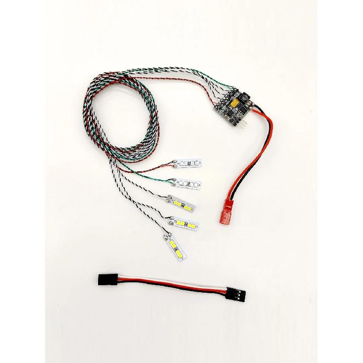 RC Model LED Light for Radio Controlled Fixed Wing Plane Avion Aircraft Sonicmodell 1200mm Binary