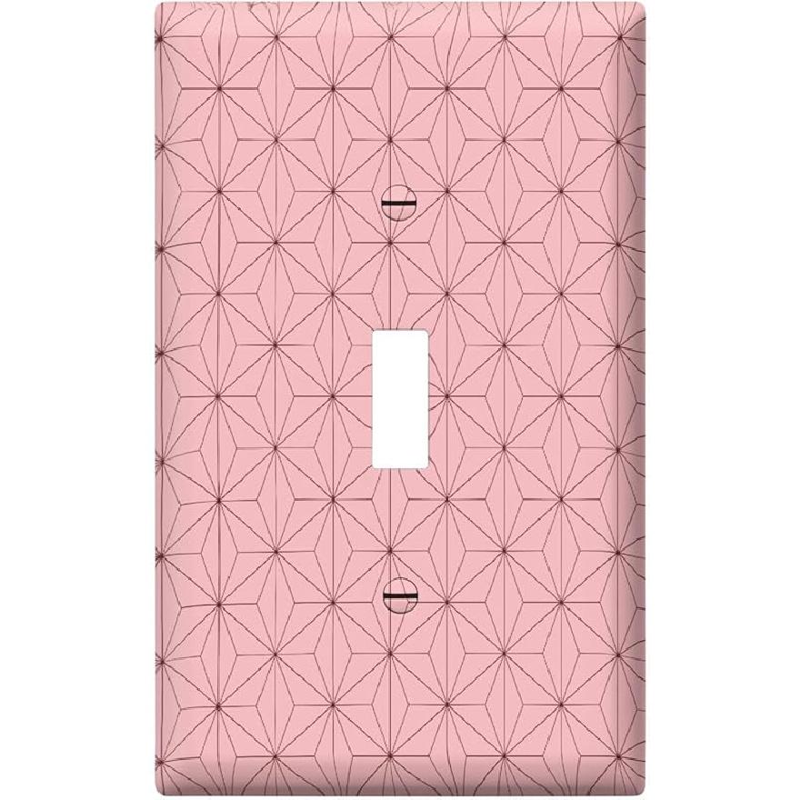 Green Avocado Single Toggle Light Switch Plates Outlet Covers Decorative Electrical Wall Plate Receptacle Switchplate Decorate Plug Cover For