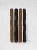 4-Pack Wooden Nail Files for Manicure & Pedicure