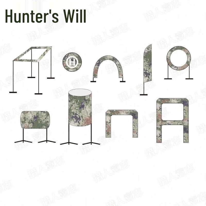 Hunter Will FPV Drone Racing Course Obstacles and Training Equipment