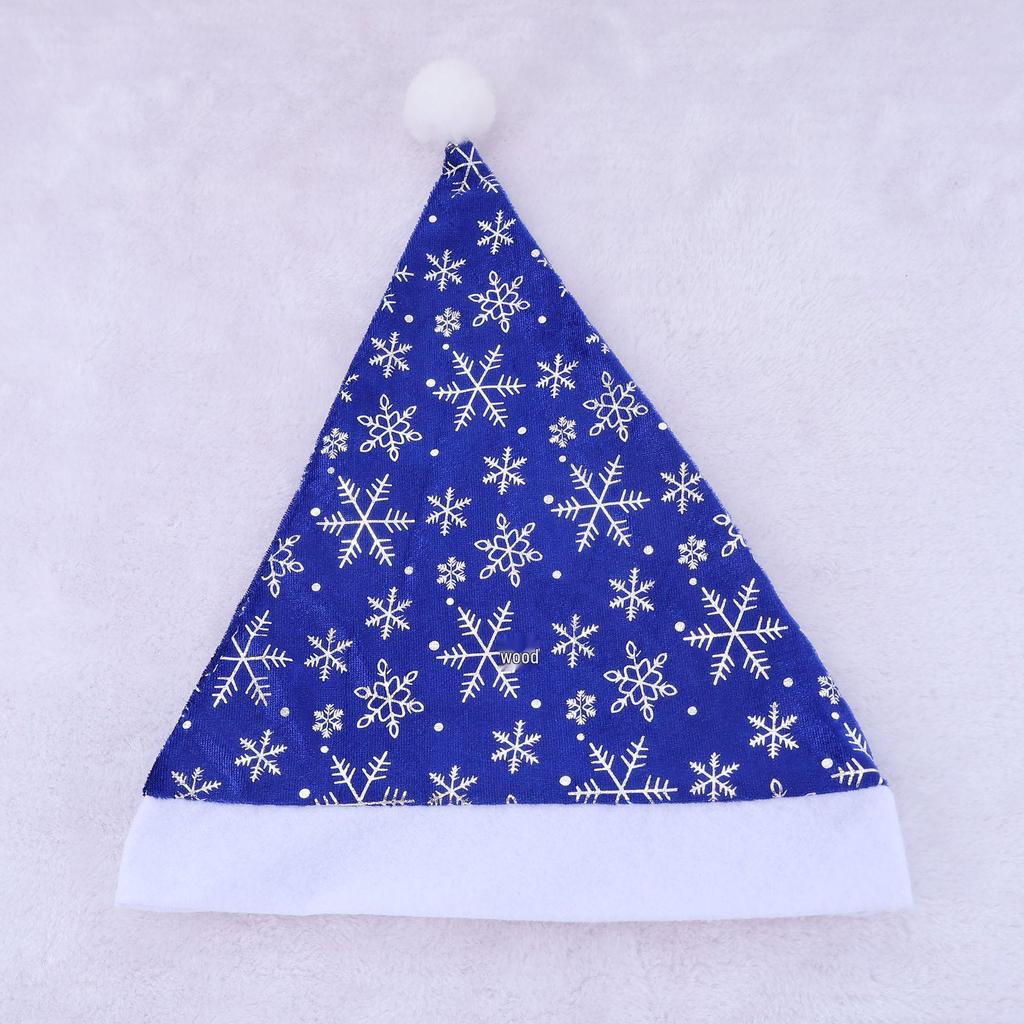 LED Light Plush Christmas Hat for Adults & Children - Festive Party Dress-Up Decoration