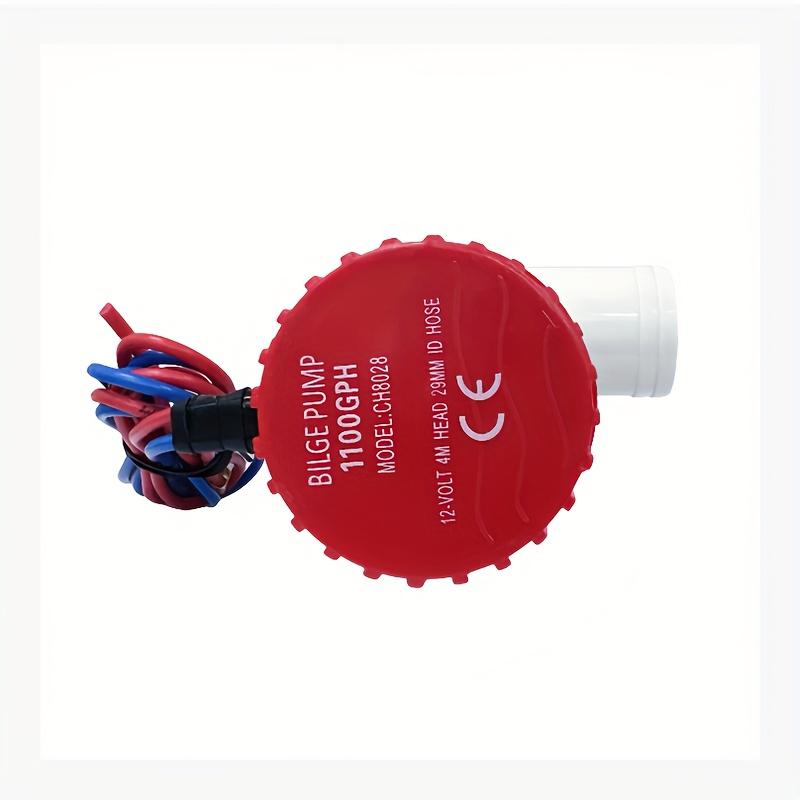 12V Vacuum Water Pump Submersible Marine Boat Bilge Pump 1100GPH Water Pump Used In Boat Seaplane Motor Homes Houseboat
