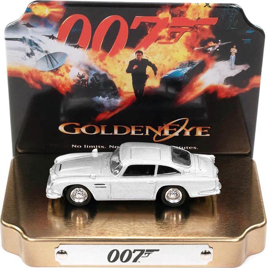 

Джонні Блискавка Джеймс Бонд Aston Martin DB5 Silver JLSP306 1/64 007 GoldenEye [Б/У] срібний