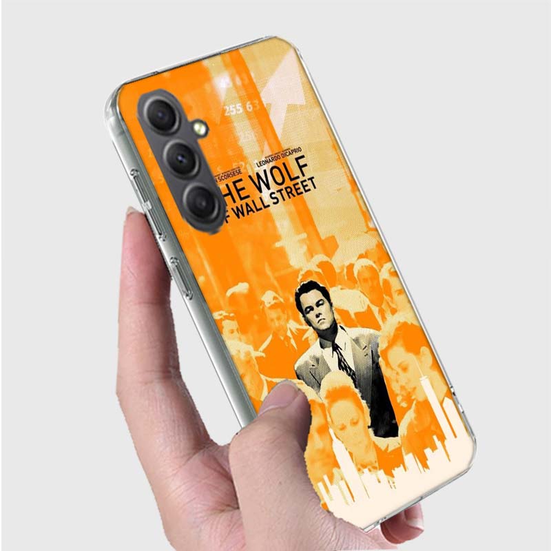 The Wolf of Wall Street Movie Phone Case for Samsung A16 A26 A36 A56 A17 A37 A57 A07 A06 A02S A03 A04S A05S Galaxy Note 20 10 A5