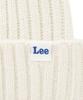 LEE Knit Short Beanie Ivory