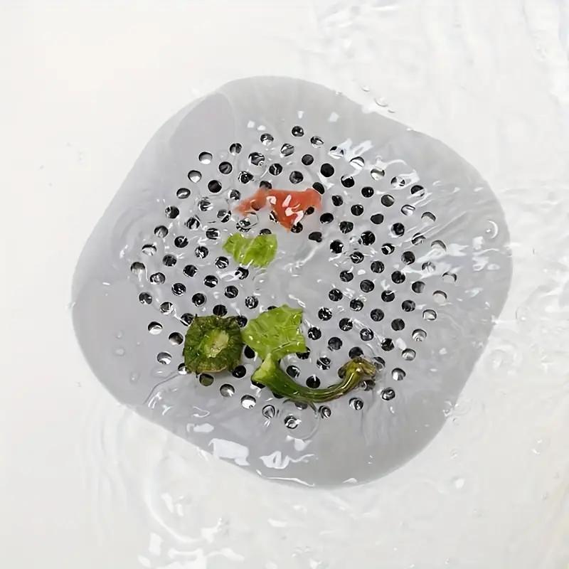 Silikonowy Łapacz Włosów - Odporny na Zapychanie Korek do Odpływu do Zlewów Kuchennych i Łazienkowych, Wanien i Pryszniców