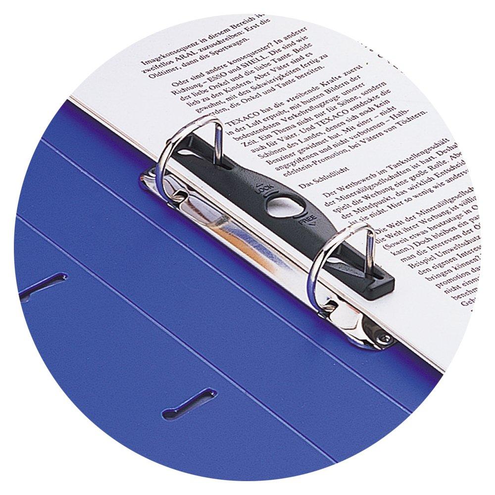LIHIT LAB Ring Binder, 2-hole, D-type, A4, Clear, G2220-1