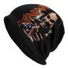 Winter Warm Women Unisex Knitted Hats Unisex Adult Hazbin Hotels Logo Skullies Beanies Caps Anime Comedy America Bonnet Hats