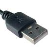 1ks USB nabíjecí kabel pro bazénový vysavač Černý gumový náhradní kabel Pro Lay-Z-Spa Bestway Zahradní příslušenství 5V 120cm