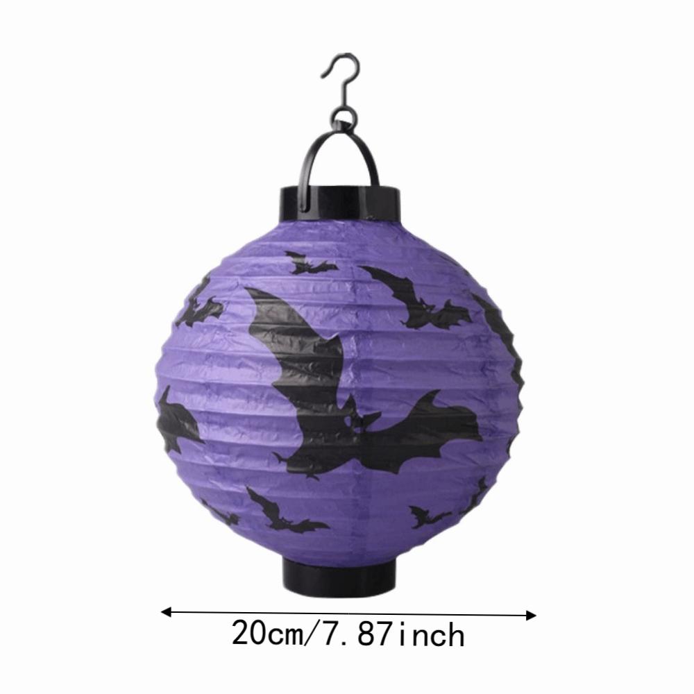 DIY Hanging Pumpkin Lantern With Handle Halloween Pumpkin Lantern  Party Pendants